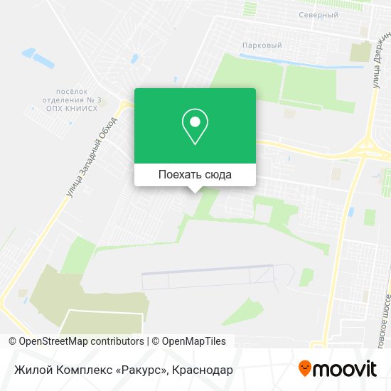 Карта Жилой Комплекс «Ракурс»