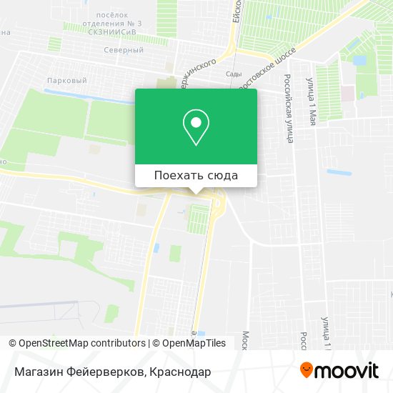 Карта Магазин Фейерверков