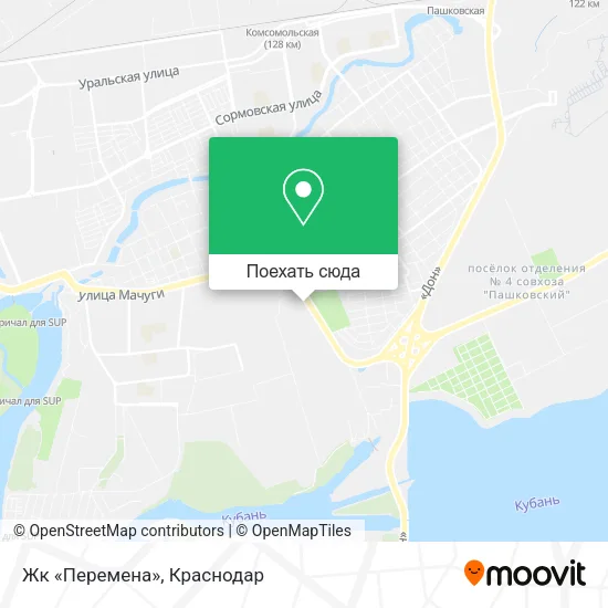 Карта Жк «Перемена»