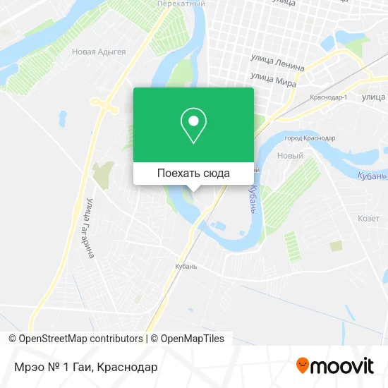 Карта Мрэо № 1 Гаи