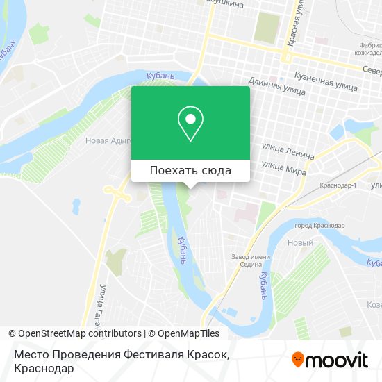 Карта Место Проведения Фестиваля Красок