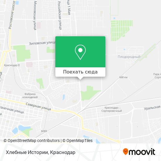 Карта Хлебные Истории