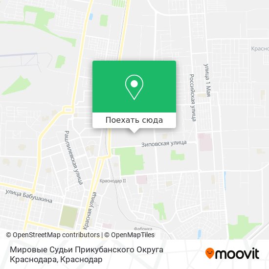 Карта Мировые Судьи Прикубанского Округа Краснодара