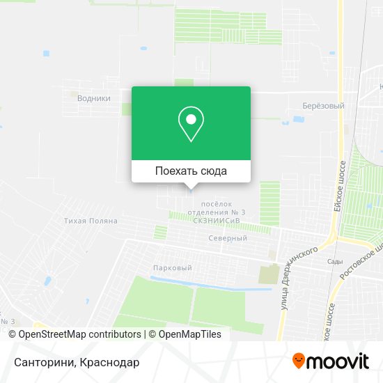 Карта Санторини