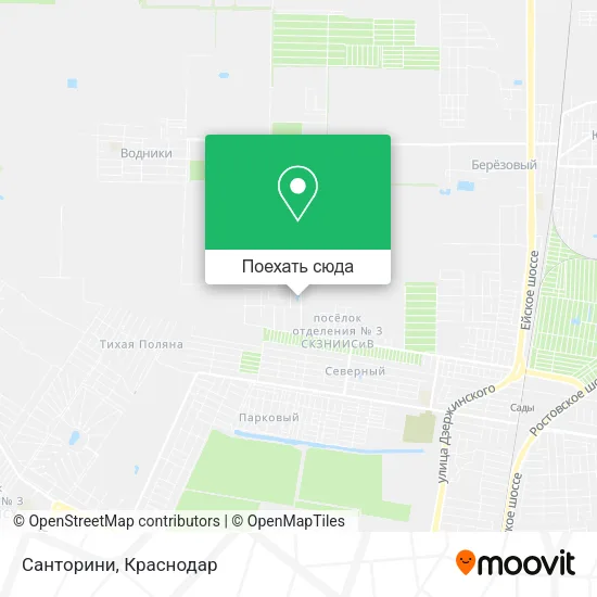 Карта Санторини