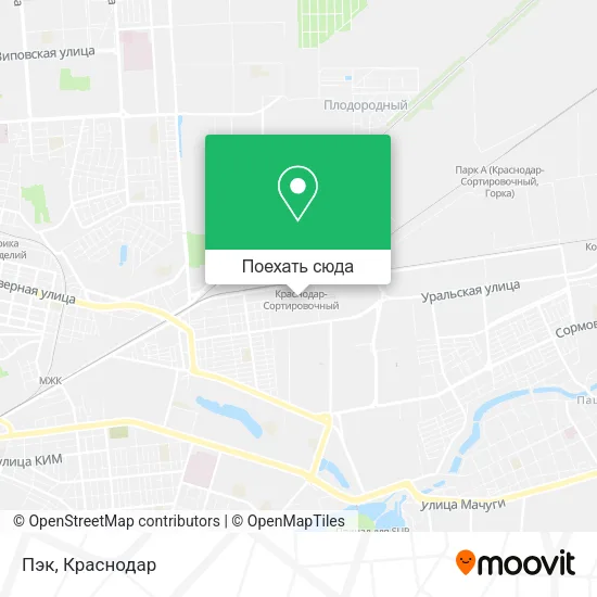 Карта Пэк