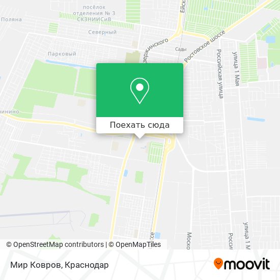 Карта Мир Ковров