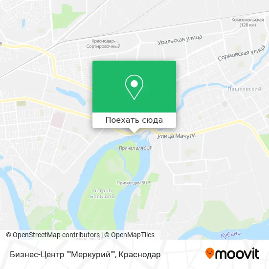 Карта Бизнес-Центр ""Меркурий""