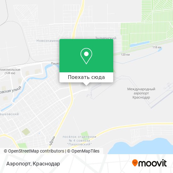 Карта Аэропорт