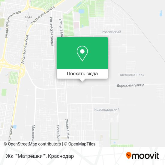 Карта Жк ""Матрёшки""