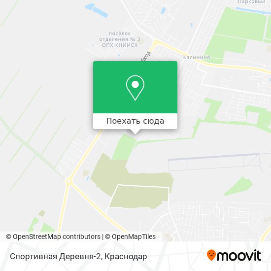 Карта Спортивная Деревня-2