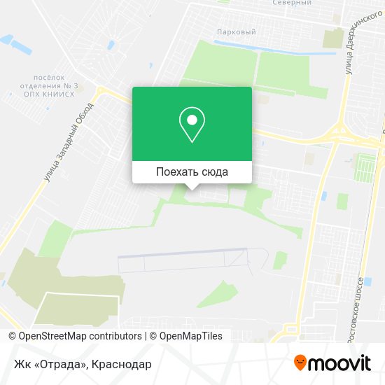 Карта Жк «Отрада»