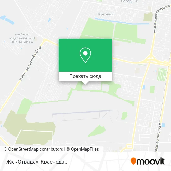 Карта Жк «Отрада»