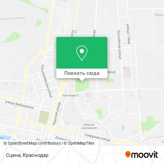 Карта Сцена