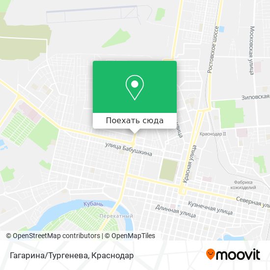 Карта Гагарина/Тургенева