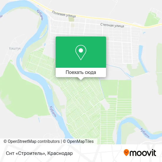 Карта Снт «Строитель»