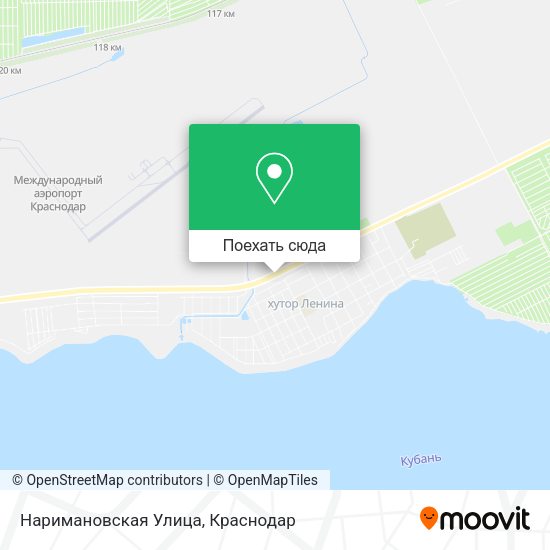 Карта Наримановская Улица
