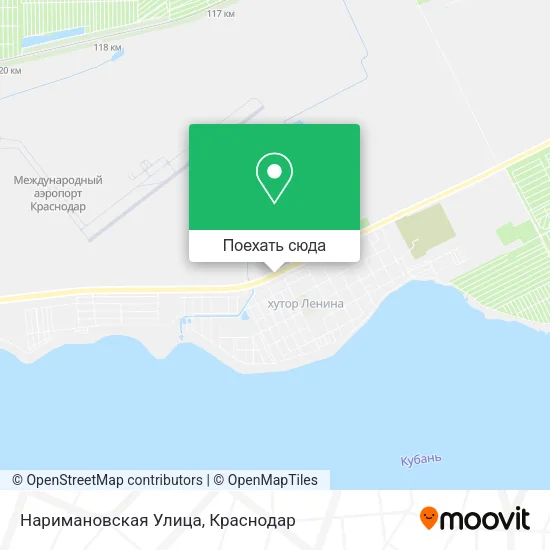 Карта Наримановская Улица