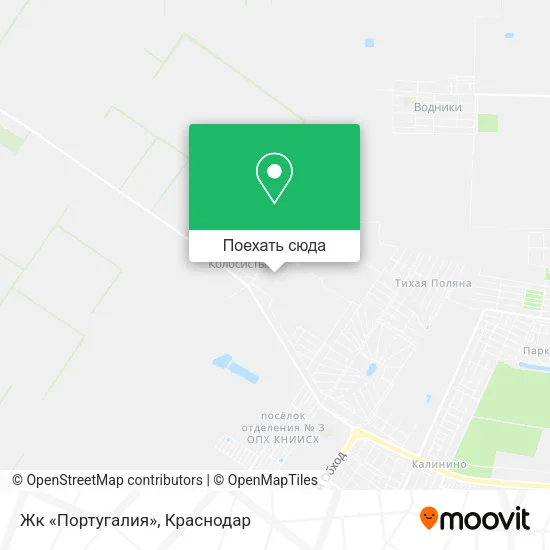 Карта Жк «Португалия»