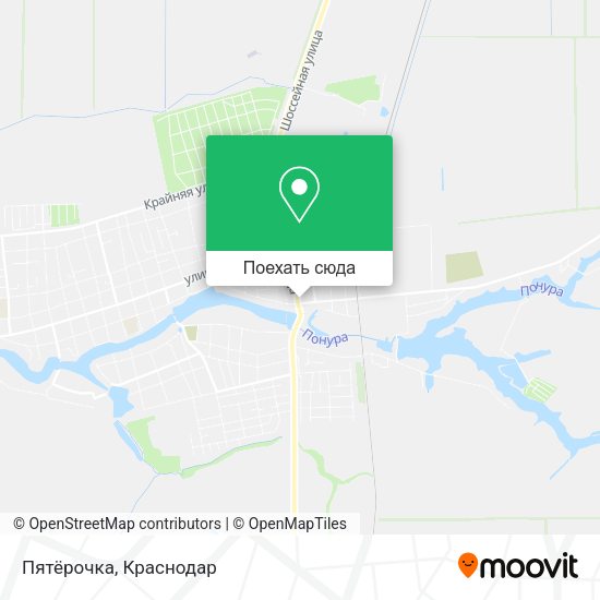 Карта Пятёрочка