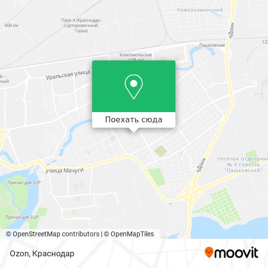 Карта Ozon