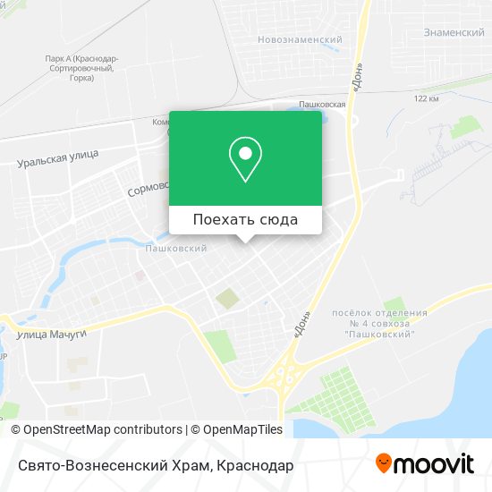 Карта Свято-Вознесенский Храм