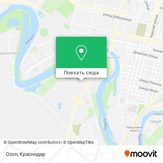 Карта Ozon