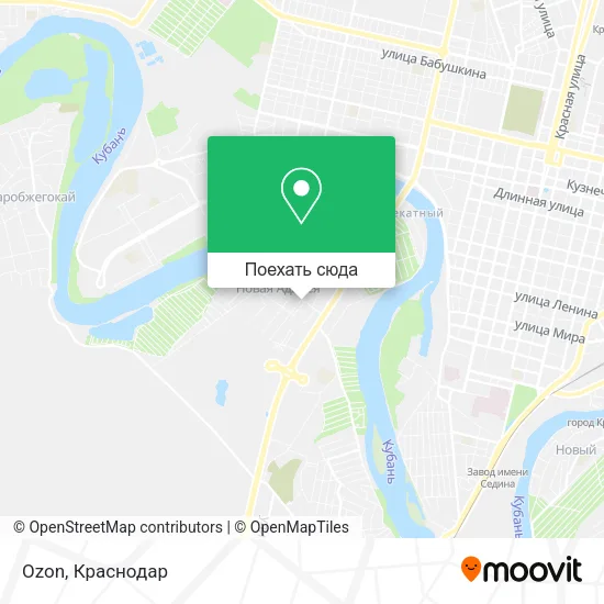 Карта Ozon
