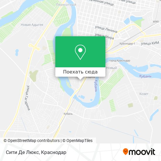 Карта Сити Де Люкс