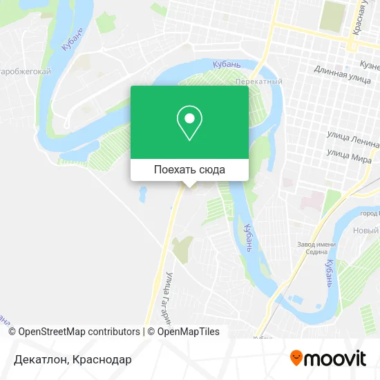 Карта Декатлон