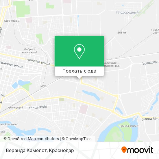 Карта Веранда Камелот