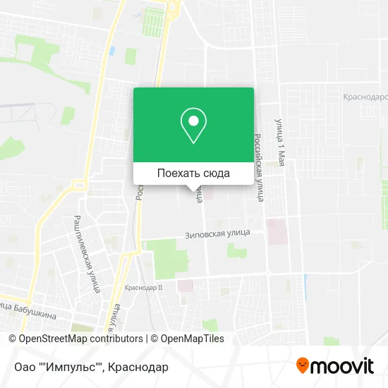 Карта Оао ""Импульс""