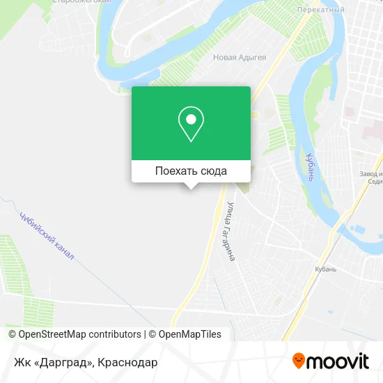 Карта Жк «Дарград»