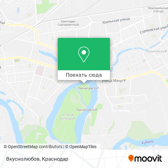 Карта Вкуснолюбов