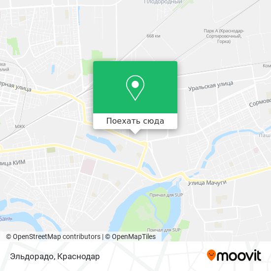 Карта Эльдорадо