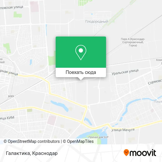 Карта Галактика