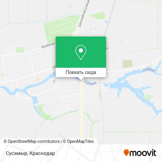 Карта Сусамыр