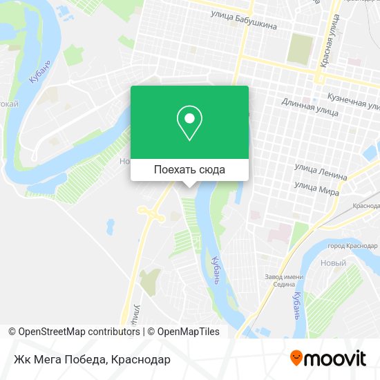 Карта Жк Мега Победа