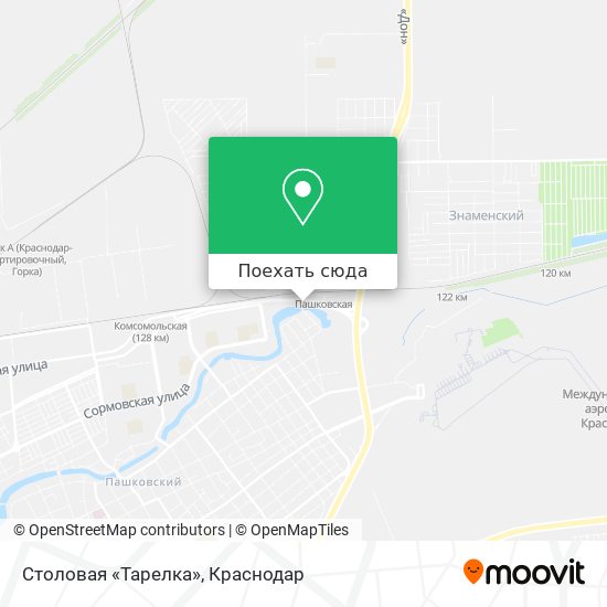 Карта Столовая «Тарелка»