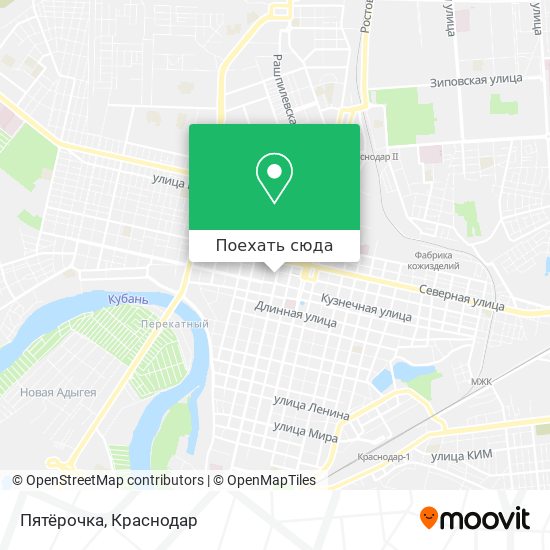 Карта Пятёрочка