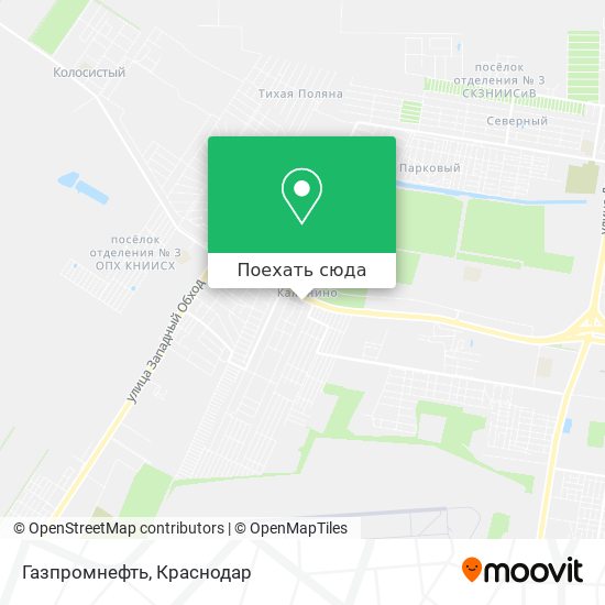 Карта Газпромнефть