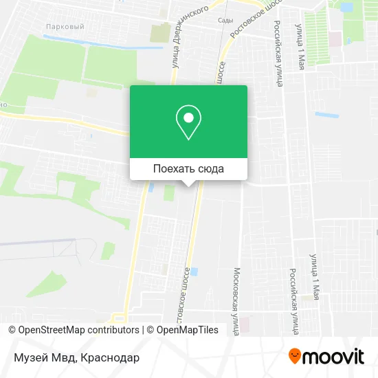 Карта Музей Мвд
