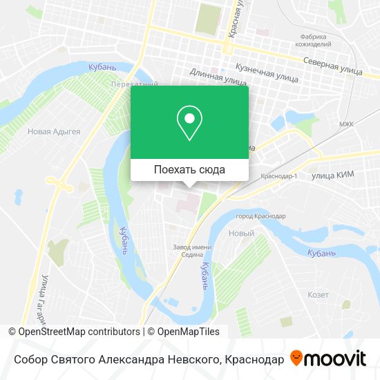 Карта Собор Святого Александра Невского