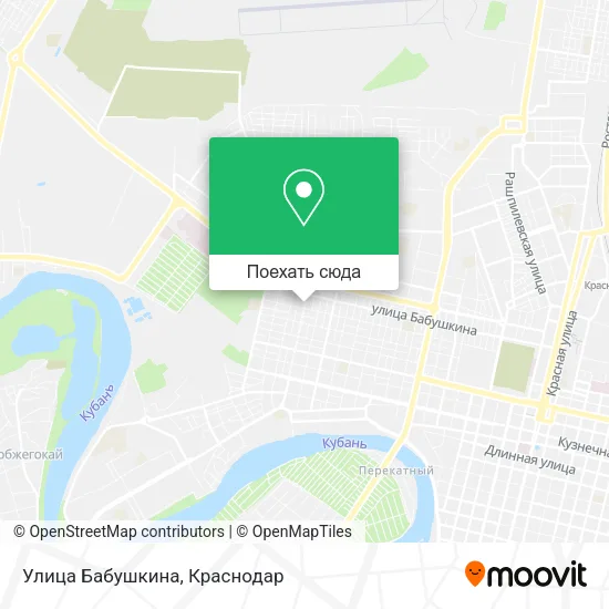 Карта Улица Бабушкина