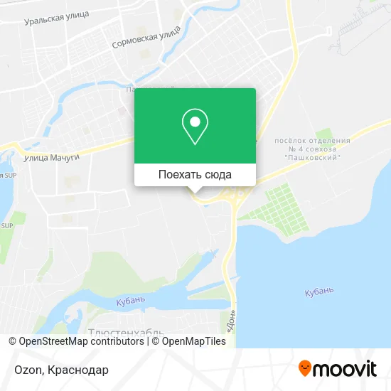 Карта Ozon