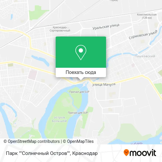 Карта Парк ""Солнечный Остров""