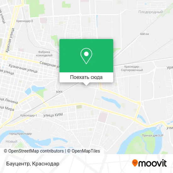 Карта Бауцентр