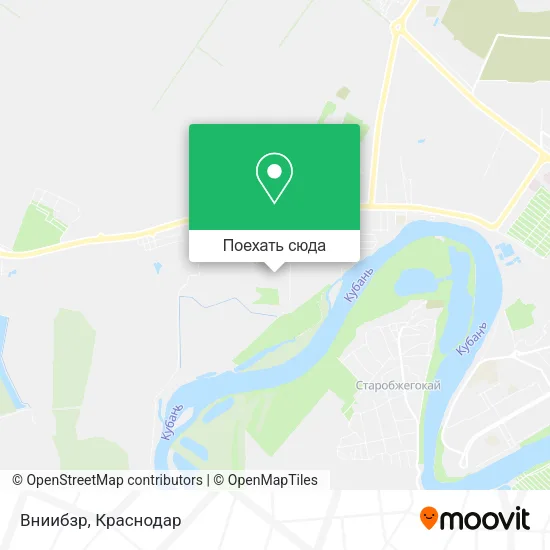 Карта Вниибзр