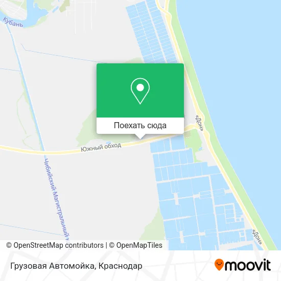 Карта Грузовая Автомойка