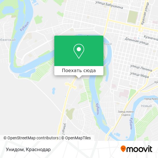 Карта Унидом